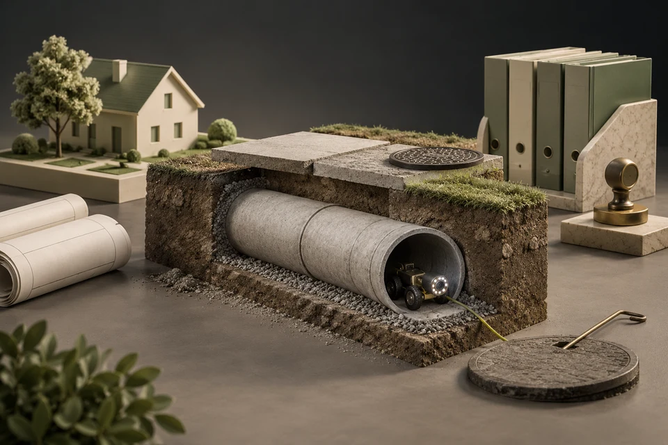 Conceptual illustration of local requirements · approved work · inspection record